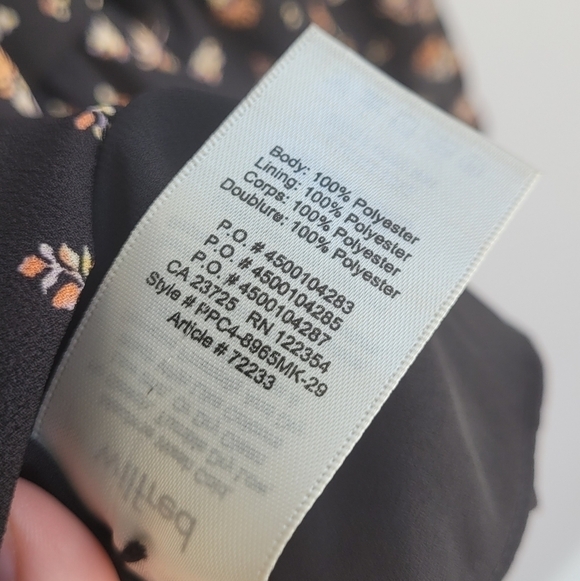 Wilfred Effet Mini Dress xs halter black - Picture 15 of 17